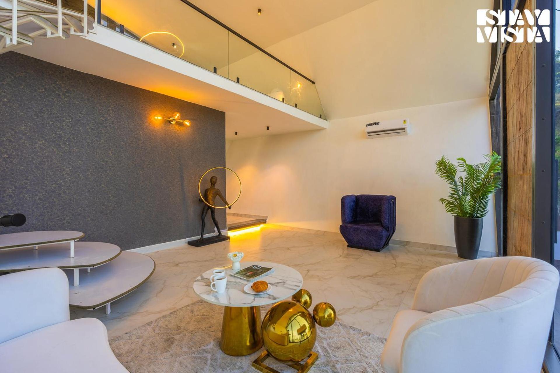 Stayvista At Luna Nova With Outdoor Pool - Раникхет Экстерьер фото
